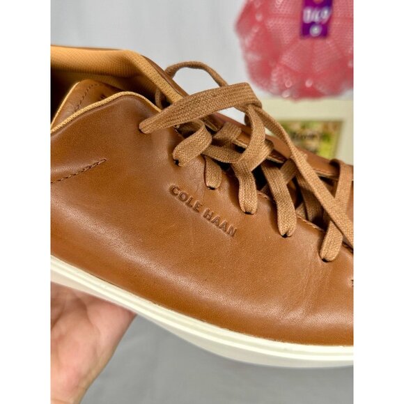 Cole Haan Grand Crosscourt Traveler Sneakers Tan Size 13M - Picture 9 of 11